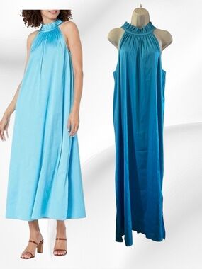 The Drop Arlette Maxi Halter Dress NWT  MSRP $60